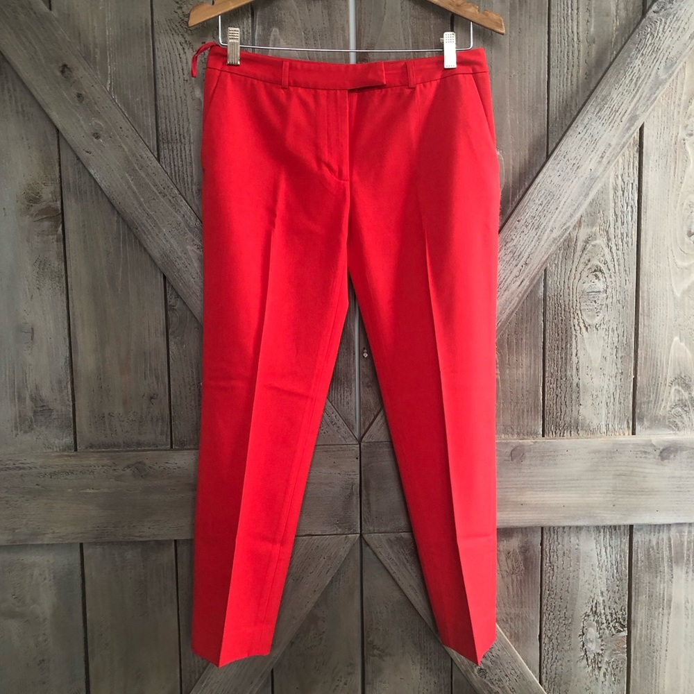 Gianni Bini cropped red trousers Sz 4
